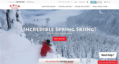 Desktop Screenshot of enjoywhistler.com